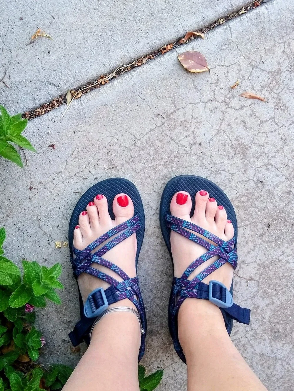 Like New CHACO Z/Cloud X Dual Strap Sandals 8 Worn 1x!